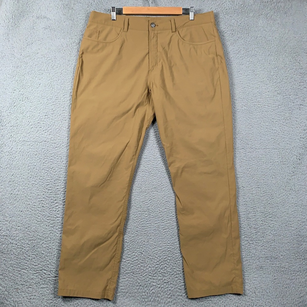 The North Face Sprag 5-Pocket Pant Mens 38 Brown Outdoor Hiking Technical Pant